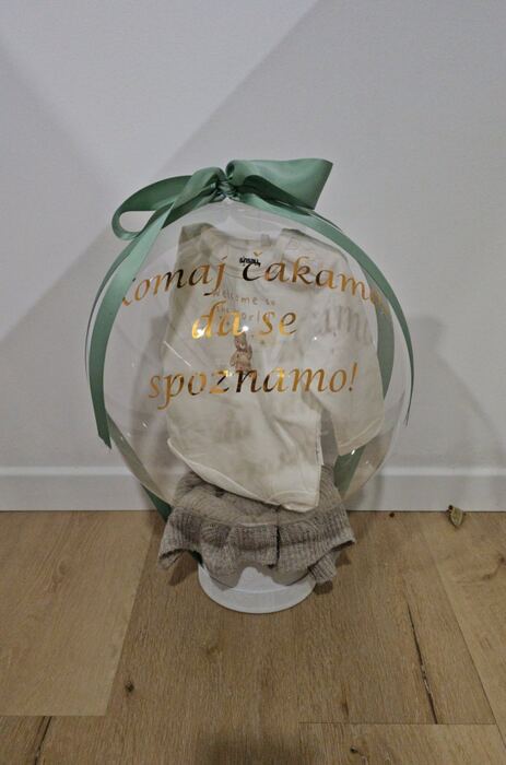 Personaliziran darilni balon ob rojstvu